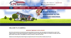 Desktop Screenshot of ltoamerica.com